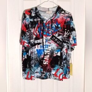 paper + tee graffiti short sleeve t-shirt hoodie